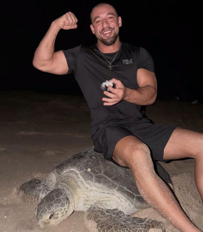 A court in Oman has sentenced the Ukrainians for mistreating sea turtles