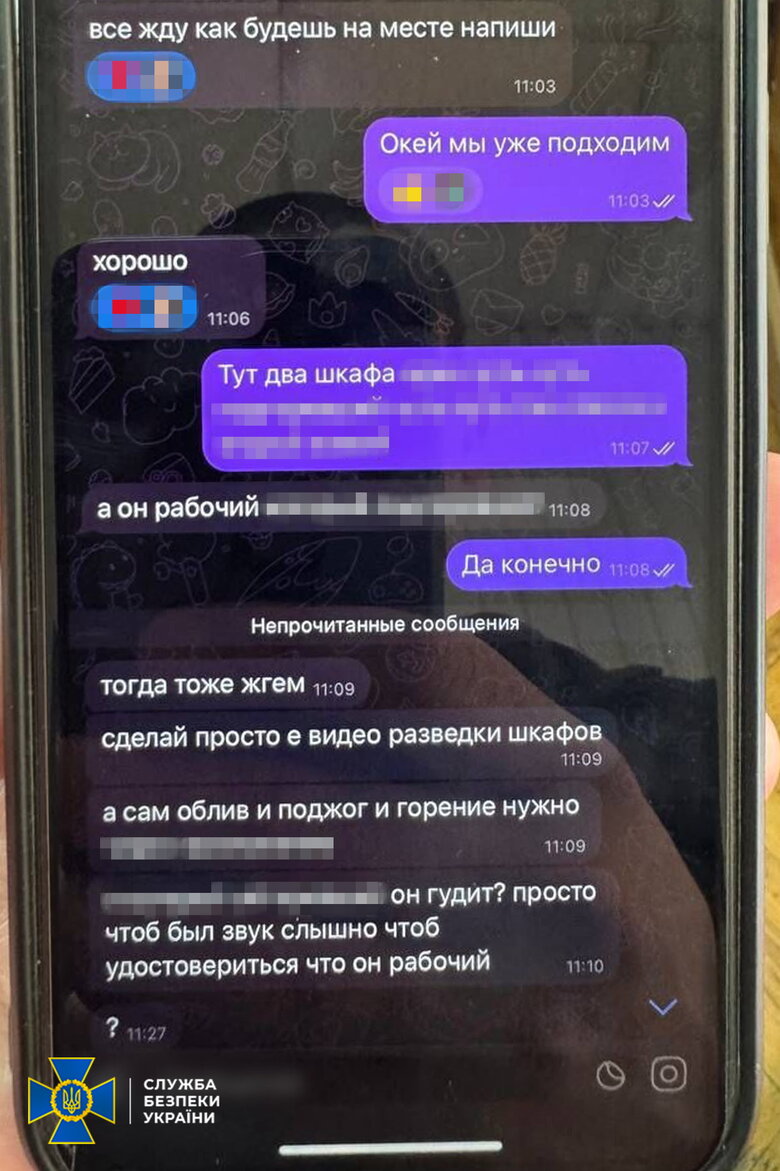 затримані підпалювачі