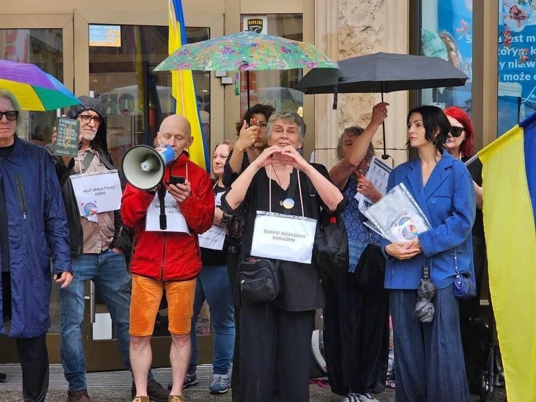 У Польщі пройшли акції на підтримку українців та проти ненависті