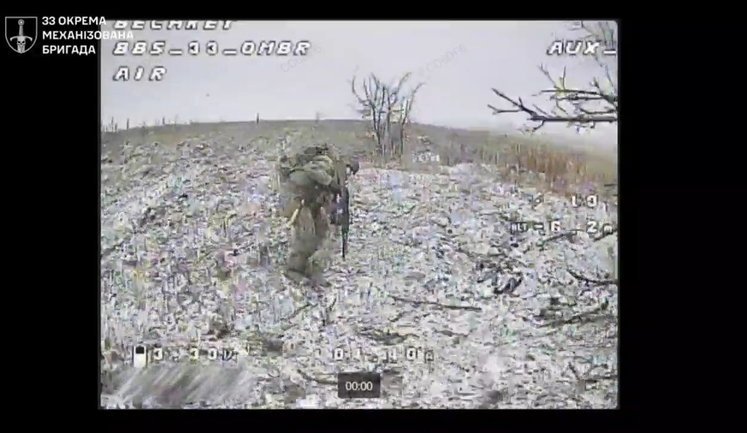 Бійці 33-ї ОМБр зірвали штурм окупантів під Володимирівкою. ВIДЕО