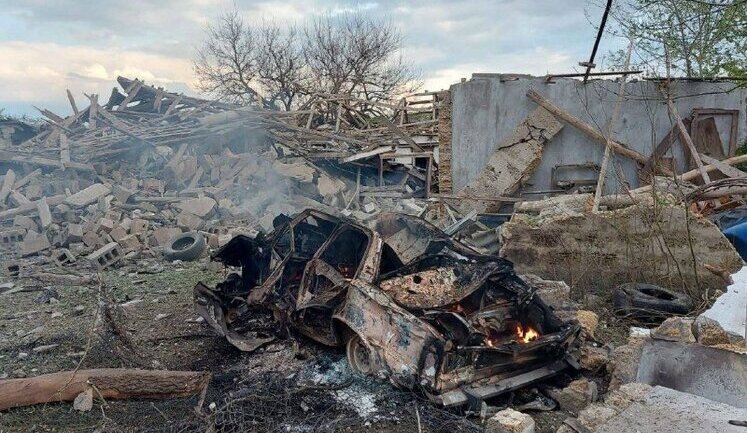 Russians struck Synelnykove district of Dnipropetrovsk region with GAB: two people injured. PHOTOS