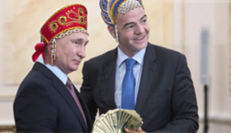 Школа кремлівського фотошопу, Пуйло і ФІФло, антикорупційний стовп. Свіжі фотожаби від "Цензор.НЕТ"