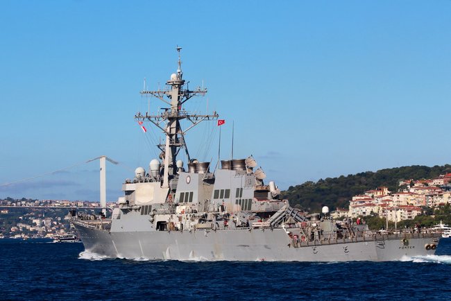 US destroyer USS Porter enters Black Sea 04