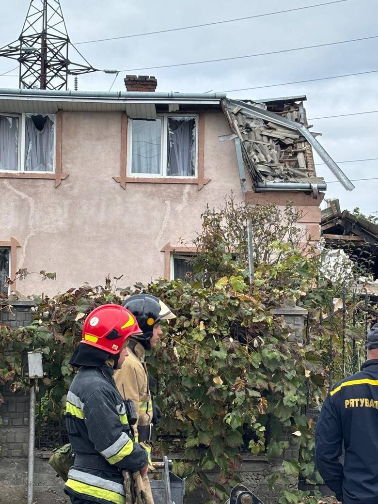 Russian drone crashes in Lviv region, injuring three people