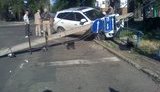 Джип "без тормозов" и водителя крушил все на своем пути. ФОТО