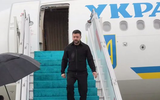 Зеленський прибув до Стамбула для переговорів із Ердоганом (оновлено). ВIДЕО