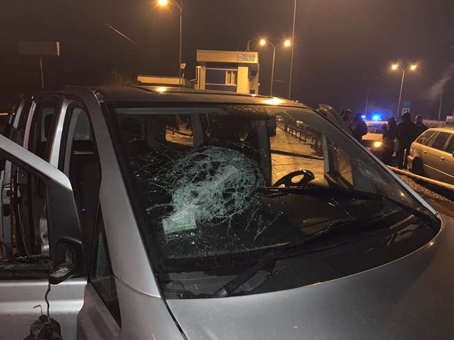Five wounded in armed conflict at Odesa-Kyiv highway 01