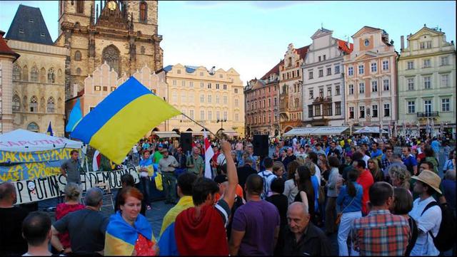 протест прага