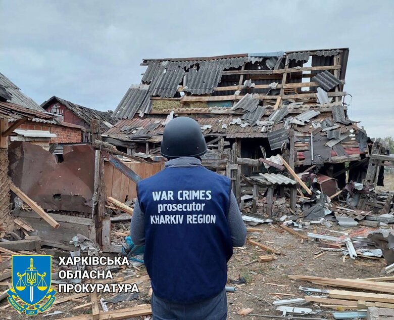 Consequences of shelling in Kharkiv region: houses damaged in Vovchansk, Kozacha Lopan and Kindrashivka 01