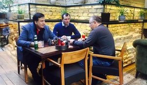 "Теперь будем объединять усилия", - Гриценко о встрече с Саакашвили и Гацько. ФОТОрепортаж
