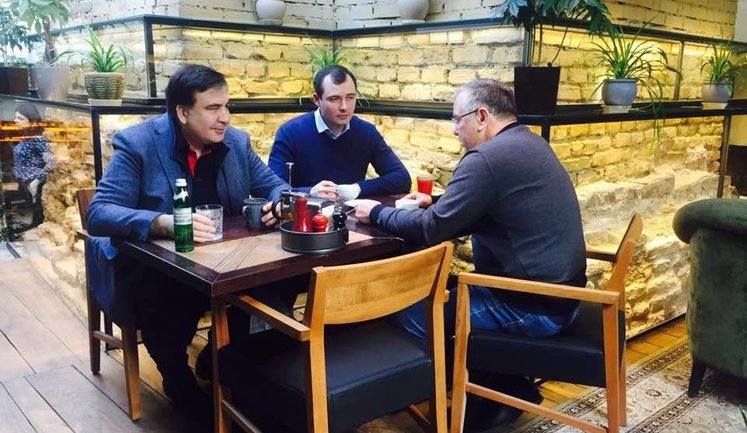 "Теперь будем объединять усилия", - Гриценко о встрече с Саакашвили и Гацько. ФОТОрепортаж