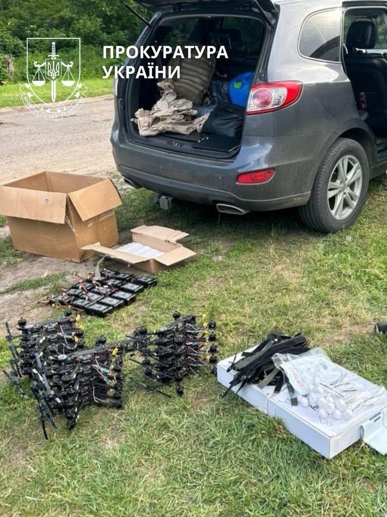 Військовий затриманий за викрадення дронів Генерал Черешня