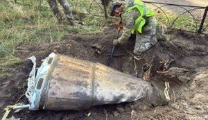 В Соломенском районе Киева обезвредили боевые части двух баллистических ракет. ВИДЕО+ФОТО