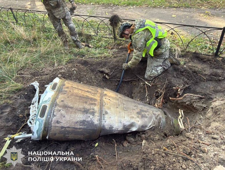 поліція знешкодила дві бойові частини балістичних ракет