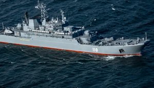 Russian military ship