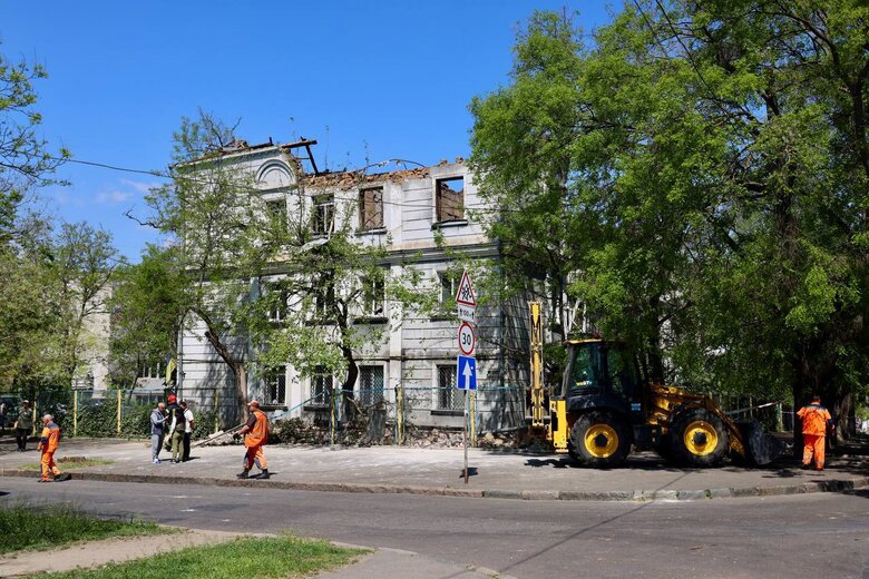 Последствия атаки на Одессу 1 мая