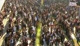 Мусульманская Россия: на Ураза-байрам верующие заблокировали Москву и Питер. ВИДЕО.