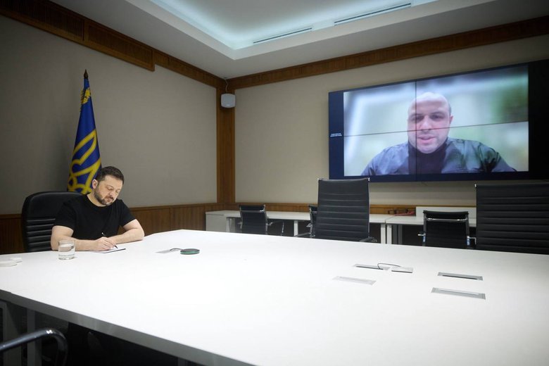 Зеленский заслушал доклад Умерова о работе на Ближнем Востоке