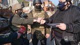 Представители Украины, Литвы и Польши в совместном заявлении по Донбассу осудили агрессию РФ. ФОТОрепортаж