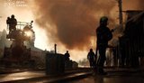 Через удар РФ горить ринок на Почайній у Києві. ВІДЕО+ФОТОрепортаж