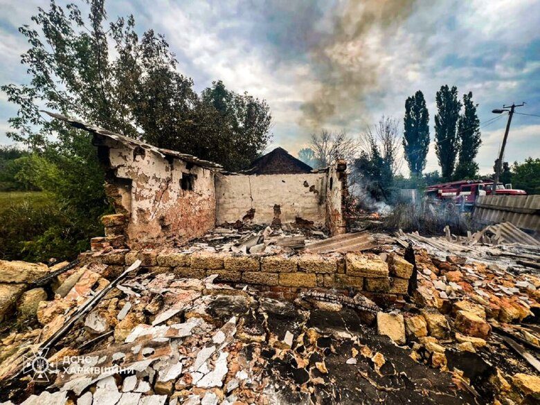 shelling of the Kharkiv region