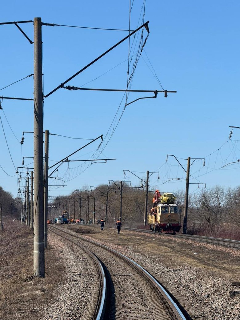 удар по залізниці