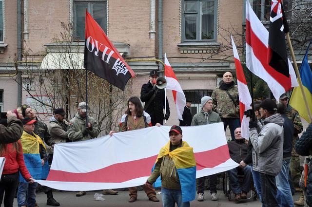 Ukrainians show solidarity with Belarusian political prisoners on Freedom Day 21 Ukrainians show solidarity with Belarusian political prisoners on Freedom Day 21