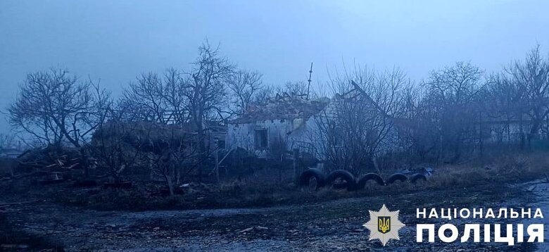 Последствия вражеских обстрелов Херсонщины 05