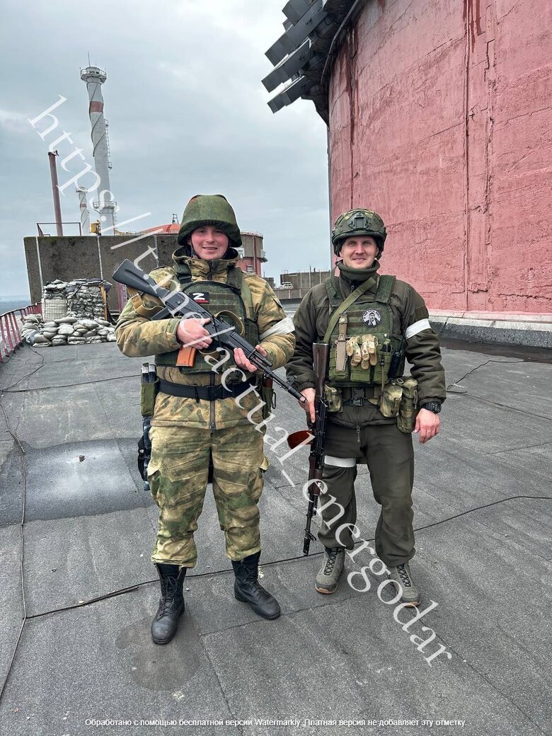 Окупанти розміщують техніку та боєприпаси на ЗАЕС