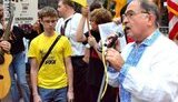 В США протестуют против Януковича: украинская диаспора требует отставки. ФОТОрепортаж