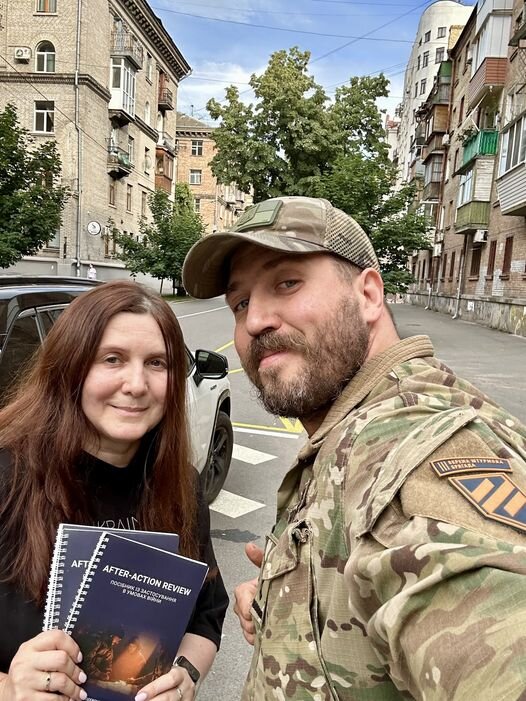 Наталія Треніна про брошуру After-Action Review: посібник із застосування в умовах війни