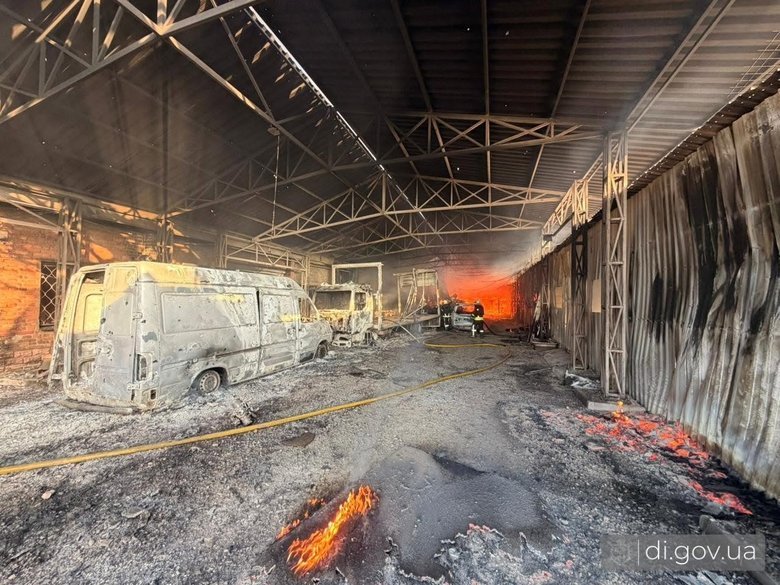 Russian forces destroyed a factory in the Kharkiv region