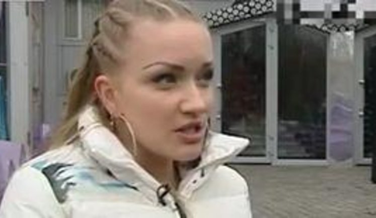 Bouncers of Donetsk Night Club did not Allow a Girl on a Wheelchair. VIDEO