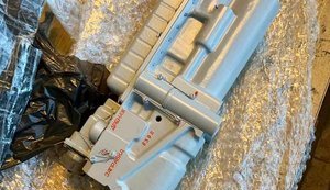 Киевские таможенники в почтовом отправлении в Мьянму обнаружили деталь для истребителя "МиГ-29". ФОТО