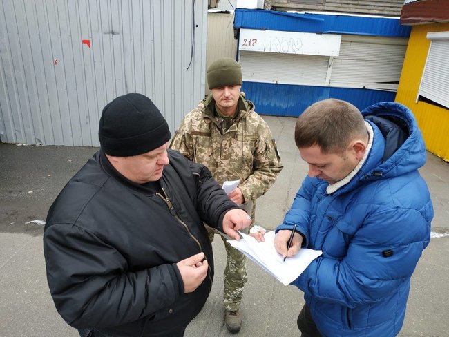Часть демонтированных в Киеве МАФов передадут военным в зону ООС 02