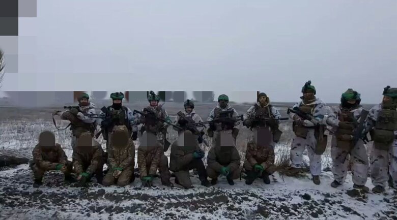 Soldiers of National Guard captured 7 ruscists in eastern direction 01