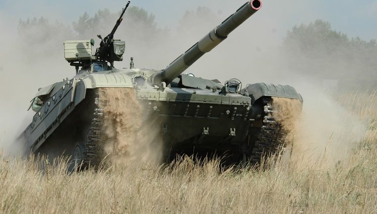 Ukrainian army reinforced with modernized Bulat tanks