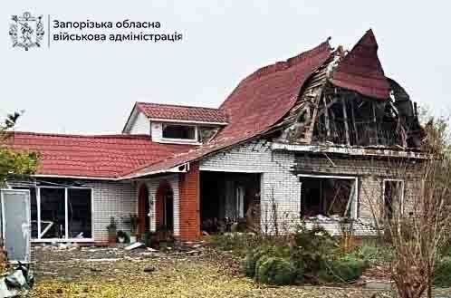 Запорізька область після обстрілу