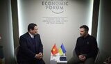 Володимир Зеленський та прем’єр В’єтнаму Фам Минь Чин