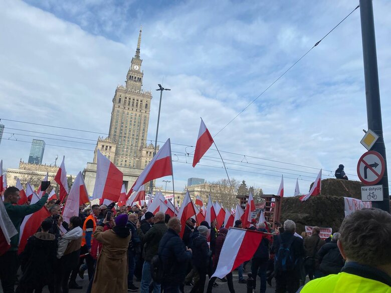 Протест фермерів у Польщі