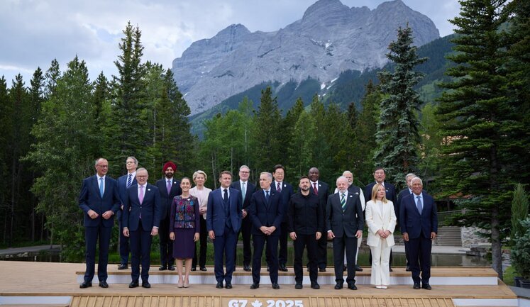 Лідери G7 підтримують зусилля Трампа у досягненні миру в Україні та рішуче готові до нових санкцій проти РФ, - Зеленський. ФОТО