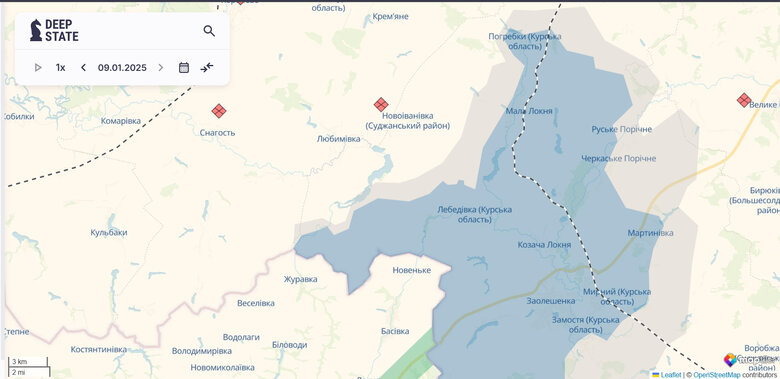 Росіяни просуваються на Курщині
