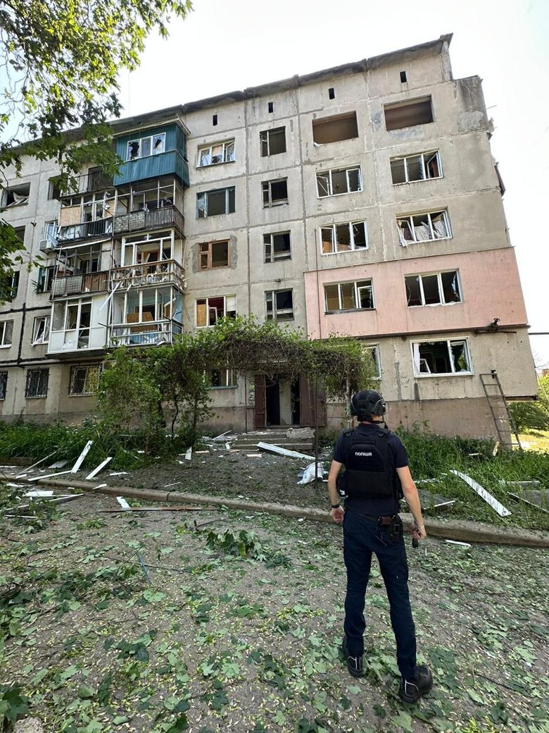 Consequences of shelling in Donetsk region on 4 June 2025