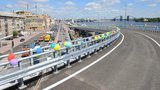 Азаров с Поповым открыли эстакаду на Почтовой площади: "Это первая очередь самой сложной в Киеве развязки". ФОТОрепортаж (обновлено)