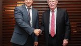 Danyliuk, Bolton discuss strengthening of Ukrainian-American relations. PHOTO