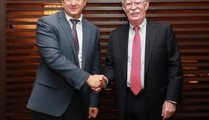 Danyliuk, Bolton discuss strengthening of Ukrainian-American relations. PHOTO