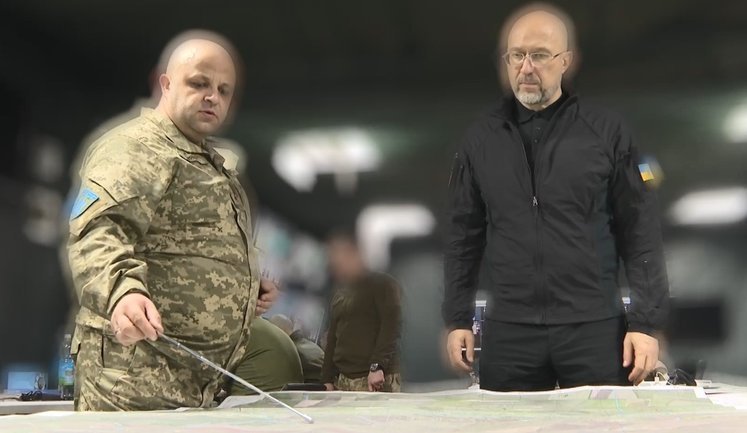 Шмигаль відвідав командний пункт 113-ї ОбрТрО в районі Вовчанська: Будуть надані оперативні завдання. ВIДЕО