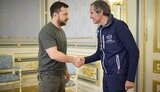 Зеленський зустрівся з директором МАГАТЕ Гроссі