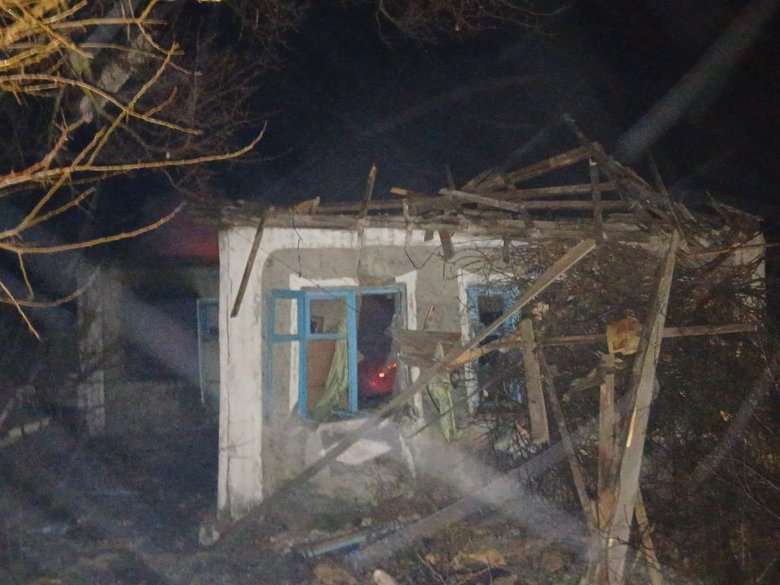 Massive Russian strikes on Donetsk region: drones 