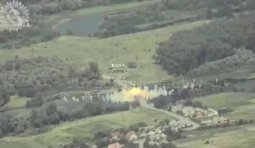 МіГ-29 повторно знищили переправу окупантів GBU-39